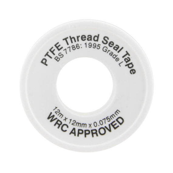 PTFE Tape (12m x 12mm x 0.075mm) | Buy Online Now At The Smart Thermostat Shop