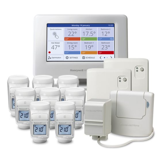 Honeywell Home Evohome Wi-Fi Connected Value Pack A