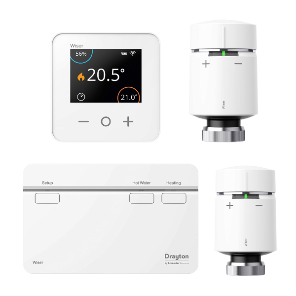 Drayton Wiser Multi-Zone Kit 2 | WV724R9K0902 | Buy Online Now At The Smart Thermostat Shop