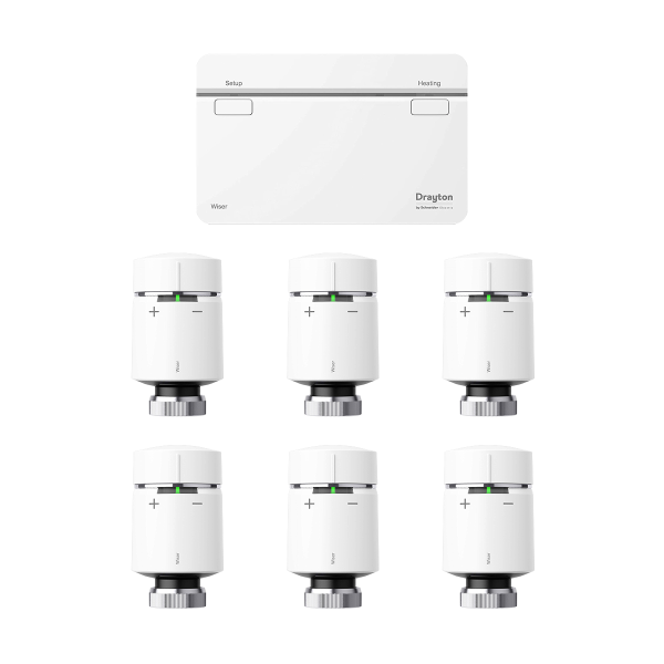 Drayton Wiser Multi-Zone 6 Pack | Buy Online Now At The Smart Thermostat Shop