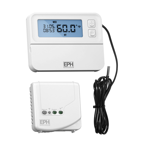 EPH Controls | Wireless Programmable Cylinder Thermostat | CP4-HW-OT | Buy Online Now At The Smart Thermostat Shop