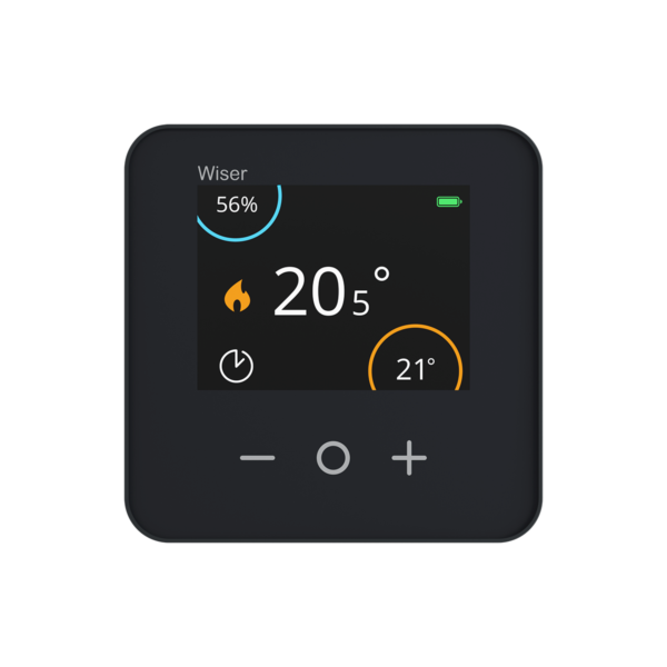 Drayton Wiser Smart Room Thermostat - Anthracite | WN704R0S0901 | Buy Online Now At The Smart Thermostat Shop